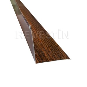 Perfil Esquinero Interior Metal Siding Nogal Grain 3000 mm