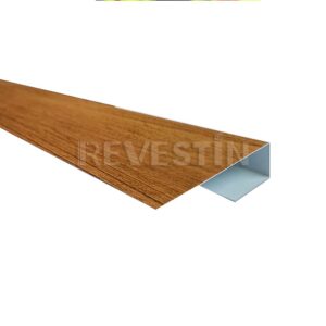 Perfil Inicio J Metal Siding Light Brown Grain 3000 mm
