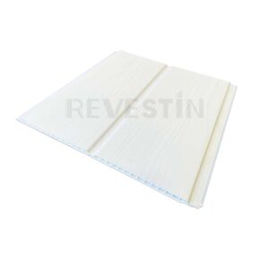PVC SKY WOOD PANEL MATTE WHITE GRAIN DUO 8x250x3000 mm