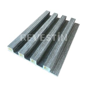WPC WOOD PANEL GREY GRAIN 24x160x2400 mm