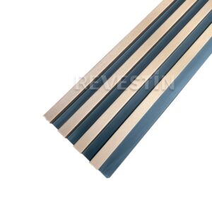 WPC WOOD PANEL METALIZADO R-9021 24x160x2400 mm